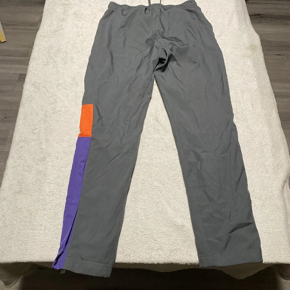 Nike Clemson Tigers Track‎ Pants Mens Small Team Issued Snap Leg Drawstring